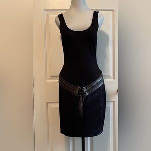 Pointe knit tank dress